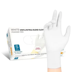 Disposable Nterile Latex Gloves Powder-Free Safety Gloves for Home Use