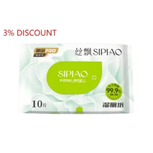 Disposable OEM&ODM Alcohol free Pure Water Based Baby Toilet Flushable Wet Wipes