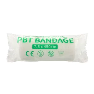Disposable PBT Elastic Bandage Medical First Aid Gauze Swab Roll for Wound Dressing Emergency Care Trauma Rescue Equipment