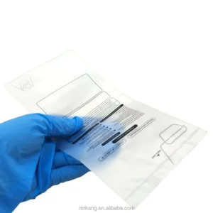 Disposable PE Autoclave Sterilization Clear Pouches for Medical Packaging ISO9001 Certified