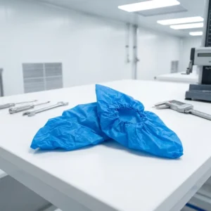 Disposable PE CPE Plastic Shoe Covers Class I Medical Surgical Instrument 3 Year Shelf Life Shoe Cover