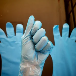 Disposable PE Plastic Gloves Transparent Individual Packed HDPE Gloves