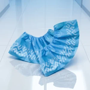 Disposable PP Non Woven Shoe Covers Anti Slip for Medical Clinic and Home Daily Protective Use