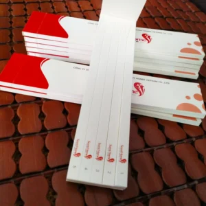 Disposable Perfume Test Strips Booklet Shape Fragrance Blotter