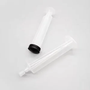 Disposable Plastic 60ml Syringe with Plunger and Luer Lock