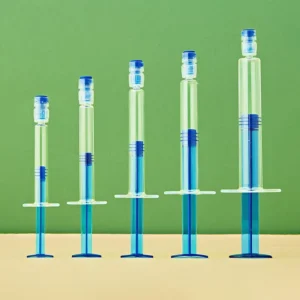 Disposable Plastic Cosmetic Water Light Needle Injection Tube for OEM Customization with Internal Stuffing Cap