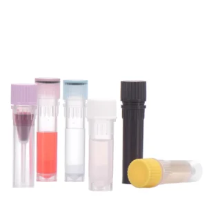 Disposable Plastic Cryovial Tube 0.5ml to 2ml Freezing for Lab Test Tubes PP Material