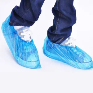 Disposable Plastic Shoe Covers for Household Medical Use