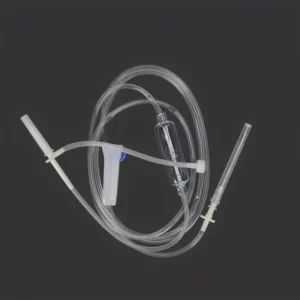 Disposable Plastic Veterinary Infusion Set for Nutrition IV Infusion Set with Needle