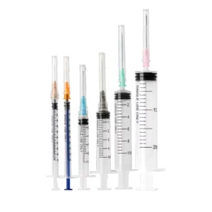 Disposable Plastic Veterinary Syringe in 1ml 2.5ml 5ml 10ml Sizes for Animal Care