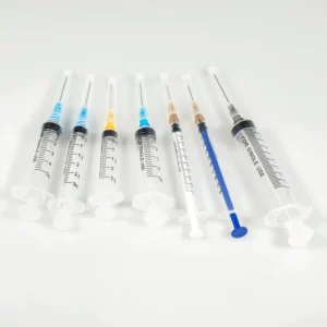 Disposable Plastic Veterinary Syringe with Attached Needle Clear Scale for Accurate Dosing in Clinical Settings Safety Syringe