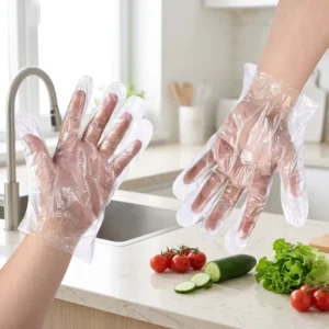 Disposable Polythene Glove for Cleaning & Food Handling