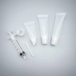 Disposable Portable 5ml 10ml Syringe Ointment Dispensing Syringe Graduated Syringe Skincare Dispensing Tool