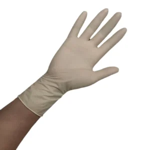 Disposable Powder Free Medical Grade Latex Exam Gloves Non Sterile CE Certified Class II Hand Protection
