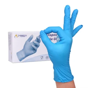 Disposable Powder Free Nitrile Gloves Factory Accept OEM Powder Free