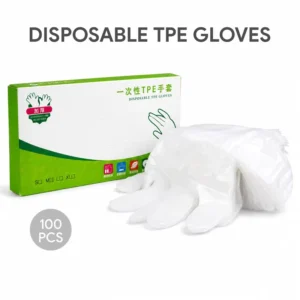 Disposable Powder free PE Protective Gloves Household Medical Examination Industrial Use