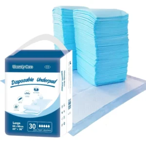 Disposable Printed Adult Diapers Nappies for Elderly & Kids Incontinence Bed Wetting Chuck Pads