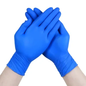 Disposable Protective Nitrile Gloves Thickened Oil water resistant Industrial Safety Food Service Teeth Multipurpose