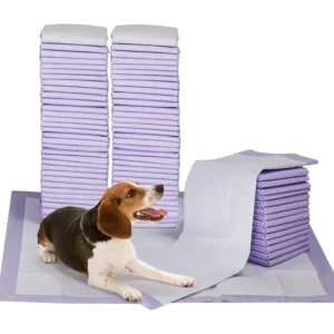 Disposable Puppy Training Pads Waterproof Breathable Sustainable 100% Cotton Pet Pads