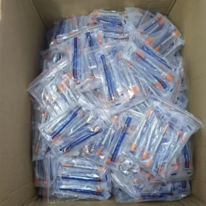 Disposable Safety Insulin Syringe 1ml case 6mm 8mm 12.7mm with Fixed Needle 29 30G 31G 32G Veterinary Use