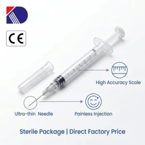 Disposable Safety Veterinary Syringes CE&ISO Class II Luer Slip/Luer Lock 1ml/5ml Dog Pet Medicines Blister Package