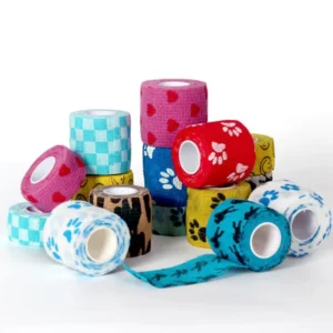 Disposable Self Adhesive Bandage Wrap Cohesive Elastic Bandage Elastic Self Adhesive Bandage for Animal Use