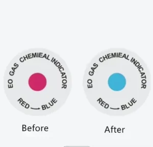 Disposable Self-Adhesive EO Gas Sterilization Indicator Label Sticker
