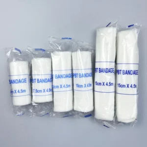 Disposable Self-Adhesive Elastic Cotton Viscose Medical Stretch Gauze Athletes Conforming Bandage CE Certified Non-Sterile Class