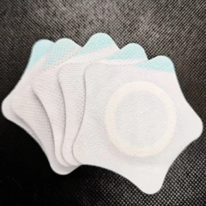 Disposable Self Adhesive Highly Absorbent Cotton Castor Oil Pack Patches TUV Certified Hypoallergenic Benefits Belly
