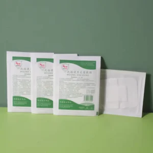 Disposable Self Adhesive Wound Dressing Medical Sterile Care Materials Non Woven Dressing Pad CE Certified Class I 2 Year Shelf