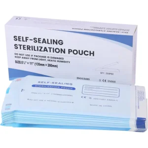 Disposable Self Sealing Sterilization Pouches for Dental Medical Packaging
