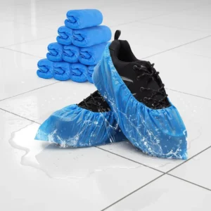 Disposable Shoe Cover Non Woven Medical pp Shoe Over Pe Cpe Cover Boot Cover Factory Non slip