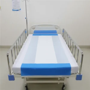 Disposable Soft Breathable Underpads Plain Woven Fabric Leak Guard Cotton Bed Sheets Diapers Nappies Patients