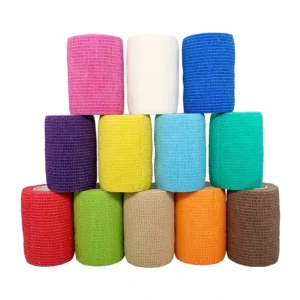 Disposable Sport Light Elastic Self Adhesive Cohesive Bandage Wrist 5cm Self Adhesive Bandage Tap