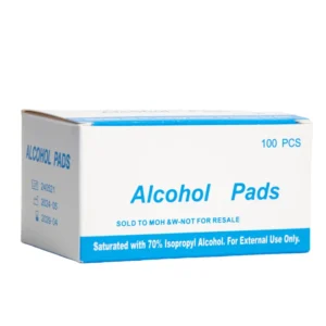 Disposable Sterile Alcohol Swabs 70% Isopropyl Pads for Tattoo & Piercing Care