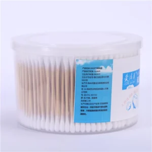 Disposable Sterile Bamboo Stick Cotton Swab Soft Q Tips for Makeup and Cleaning