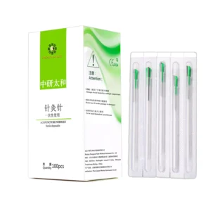 Disposable Sterile Copper Acupuncture Needles With Tube