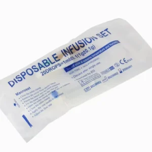 Disposable Sterile Precision Flow Control Medical Infusion Set IV Set with Filter for Pet Use