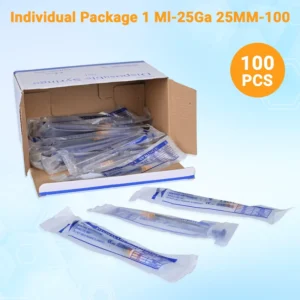 Disposable Sterile Veterinary Injection Syringe 1ml Safety Animal Use for Cattle