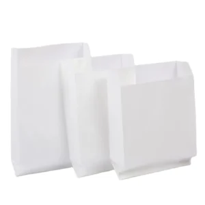 Disposable Sterilization Gusseted Paper Pouch Customized White Adults’ Medical Consumables 5 Years CE Approval Airline Gusseted