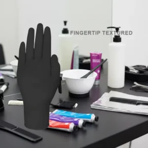 Disposable Tattoo Procedure Latex Gloves Hypoallergenic Anti Slip & Puncture Resistant 24CM for Sensitive Skin Protection