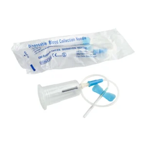 Disposable Transparent Plastic Needle Holder Veterinary Blood Collection Tube Holder