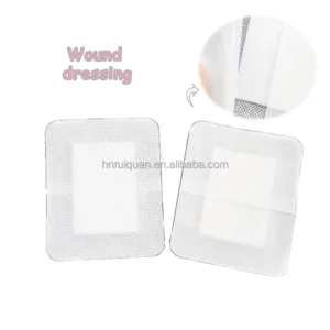 Disposable Transparent Wound Dressing Patch Non Woven Fabric with Adhesive Plaster Breathable and Sterile