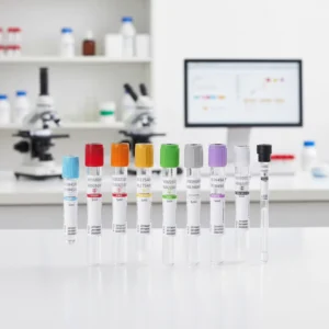 Disposable Vacuum Blood Collection Tube 3ml 5ml 6ml 10ml PET Material Medical Blood Collection Tube