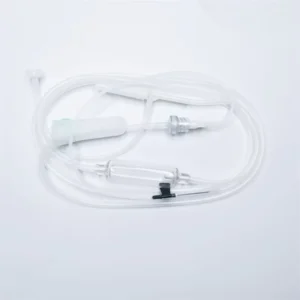 Disposable Veterinary Infusion Set with 18G 25G Needle and Spike Option With Without Air Vent Safe and Reliable Hospital Use