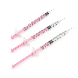 Disposable Veterinary Insulin Syringe 29G 30G 31G Sharp Needle 0.5ml 1ml Livestock Injection