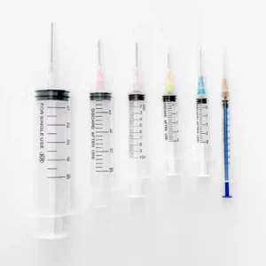 Disposable Veterinary Medical Syringe with Luer Slip Luer Lock Tips 1-50ml Capacity