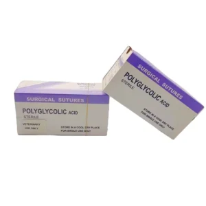 Disposable Veterinary Surgical PGA Suture for Free Sample 1 Box