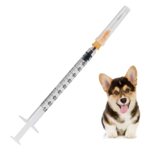 Disposable Veterinary Syringe Needle Medical Syringe with Needle for Human and Animal Use