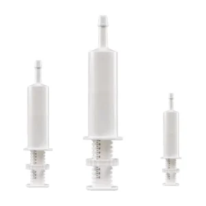 Disposable Veterinary Syringe with Cap 5ml 10ml 15ml 30ml 60ml Empty Plastic Container for Gel Glue Paste